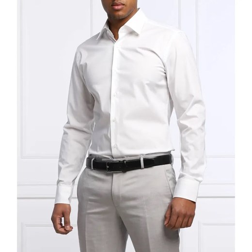 BOSS BLACK Koszula H-HANK-kent-C1-214 | Slim Fit ze sklepu Gomez Fashion Store w kategorii Koszule męskie - zdjęcie 184355396
