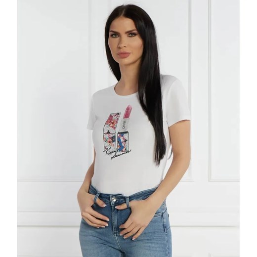 Liu Jo T-shirt | Regular Fit Liu Jo L okazja Gomez Fashion Store
