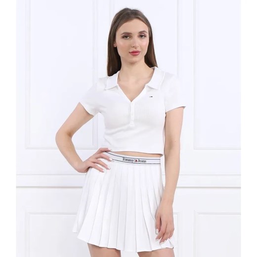 Tommy Jeans Polo | Cropped Fit ze sklepu Gomez Fashion Store w kategorii Bluzki damskie - zdjęcie 184355445
