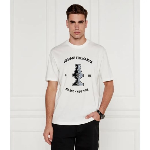 Armani Exchange T-shirt | Regular Fit ze sklepu Gomez Fashion Store w kategorii T-shirty męskie - zdjęcie 184355487