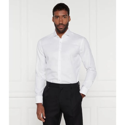 BOSS BLACK Koszula H-HANK-spread-C1-222 | Slim Fit ze sklepu Gomez Fashion Store w kategorii Koszule męskie - zdjęcie 184355535