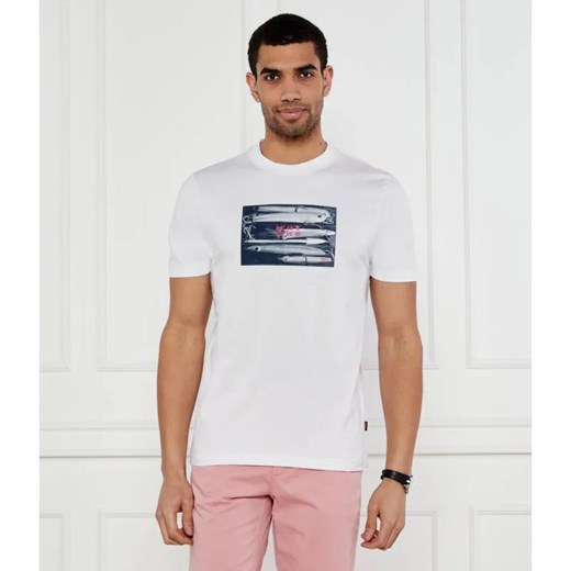 BOSS ORANGE T-shirt Te_Dune | Regular Fit ze sklepu Gomez Fashion Store w kategorii T-shirty męskie - zdjęcie 184355536