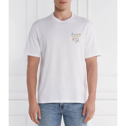 GUESS T-shirt SS CN SMALL ABSTRACT | Classic fit ze sklepu Gomez Fashion Store w kategorii T-shirty męskie - zdjęcie 184355555