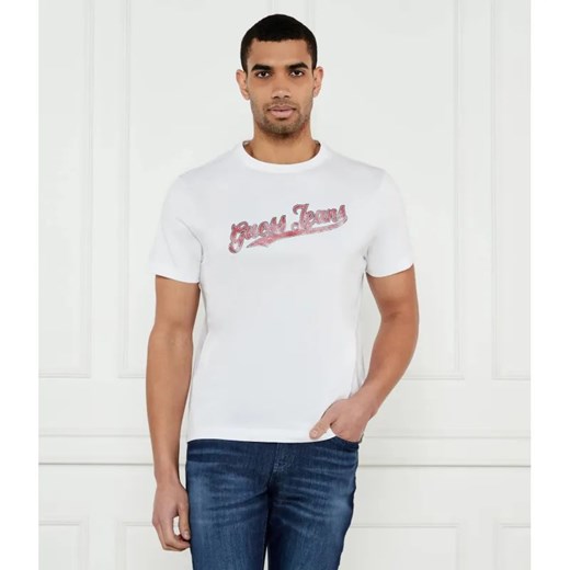 Guess Jeans T-shirt 1981 | Regular Fit ze sklepu Gomez Fashion Store w kategorii T-shirty męskie - zdjęcie 184355596