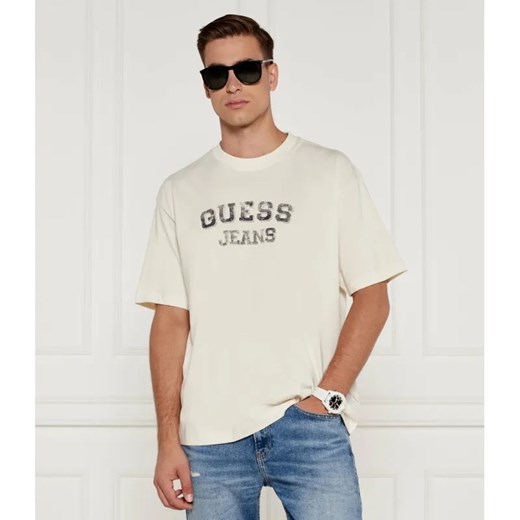 Guess Jeans T-shirt | Oversize fit ze sklepu Gomez Fashion Store w kategorii T-shirty męskie - zdjęcie 184355666