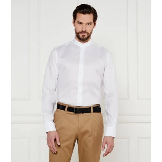Karl Lagerfeld Lniana koszula | Modern fit ze sklepu Gomez Fashion Store w kategorii Koszule męskie - zdjęcie 184355698