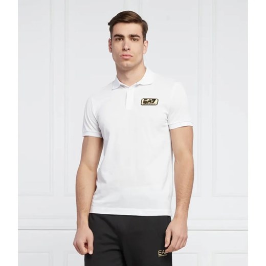EA7 Polo | Regular Fit ze sklepu Gomez Fashion Store w kategorii T-shirty męskie - zdjęcie 184355718