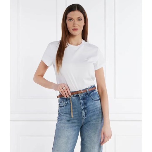 Patrizia Pepe T-shirt | Regular Fit ze sklepu Gomez Fashion Store w kategorii Bluzki damskie - zdjęcie 184355745