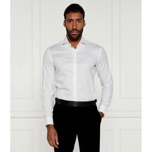 BOSS BLACK Koszula H-HANK-spread-DC-214 | Slim Fit ze sklepu Gomez Fashion Store w kategorii Koszule męskie - zdjęcie 184355778