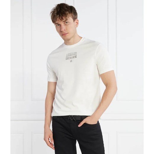 Armani Exchange T-shirt | Regular Fit ze sklepu Gomez Fashion Store w kategorii T-shirty męskie - zdjęcie 184355789