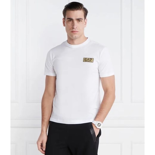 EA7 T-shirt | Regular Fit ze sklepu Gomez Fashion Store w kategorii T-shirty męskie - zdjęcie 184355805