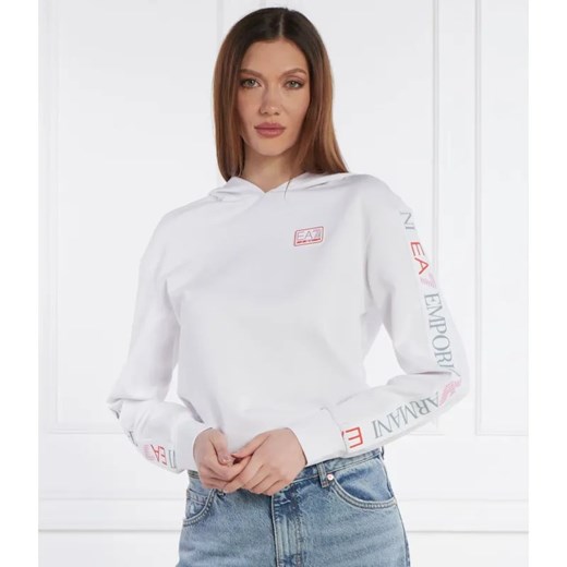 EA7 Bluza | Regular Fit ze sklepu Gomez Fashion Store w kategorii Bluzy damskie - zdjęcie 184355867