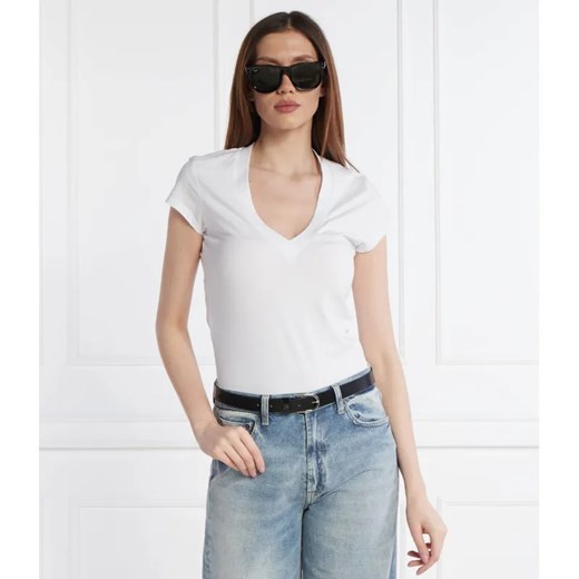 DONDUP - made in Italy T-shirt | Regular Fit ze sklepu Gomez Fashion Store w kategorii Bluzki damskie - zdjęcie 184355868