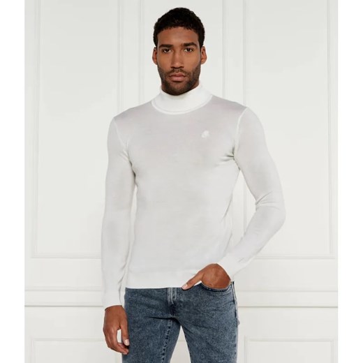 Karl Lagerfeld Wełniany golf | Slim Fit ze sklepu Gomez Fashion Store w kategorii Swetry męskie - zdjęcie 184355915