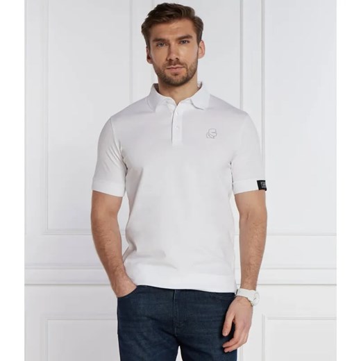 Karl Lagerfeld Polo | Regular Fit Karl Lagerfeld L wyprzedaż Gomez Fashion Store