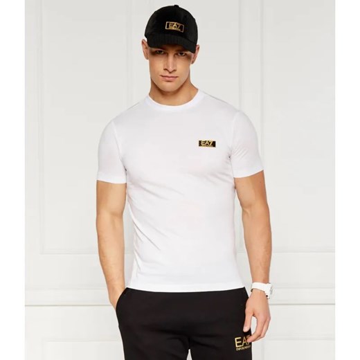 EA7 T-shirt | Slim Fit ze sklepu Gomez Fashion Store w kategorii T-shirty męskie - zdjęcie 184355987