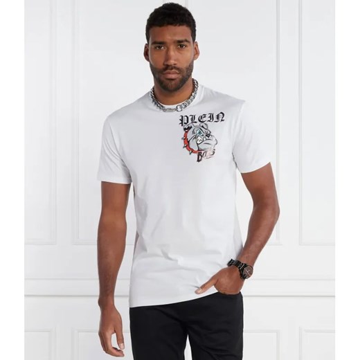 Philipp Plein T-shirt SS Bulldogs | Regular Fit ze sklepu Gomez Fashion Store w kategorii T-shirty męskie - zdjęcie 184356019