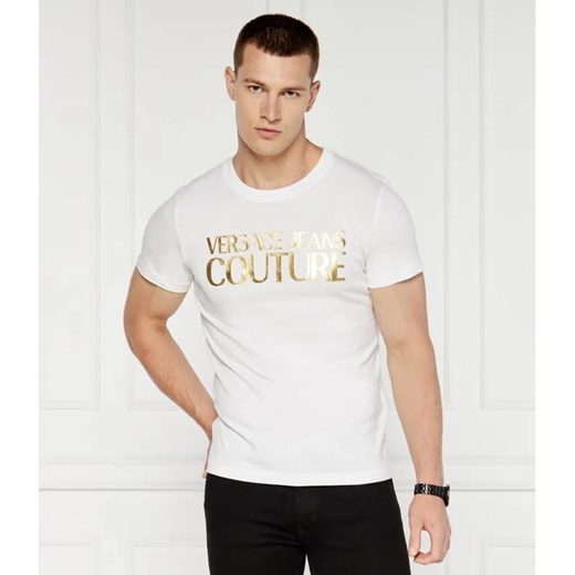 Versace Jeans Couture T-shirt | Slim Fit ze sklepu Gomez Fashion Store w kategorii T-shirty męskie - zdjęcie 184356046