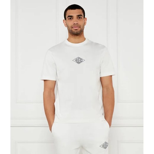 HUGO T-shirt Darunu | Regular Fit ze sklepu Gomez Fashion Store w kategorii T-shirty męskie - zdjęcie 184356065