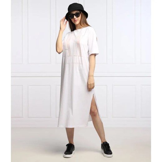 Armani Exchange Sukienka ze sklepu Gomez Fashion Store w kategorii Sukienki - zdjęcie 184356099