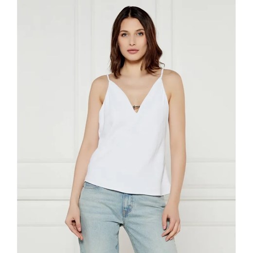 GUESS Bluzka CAROLINE | Regular Fit ze sklepu Gomez Fashion Store w kategorii Bluzki damskie - zdjęcie 184356105
