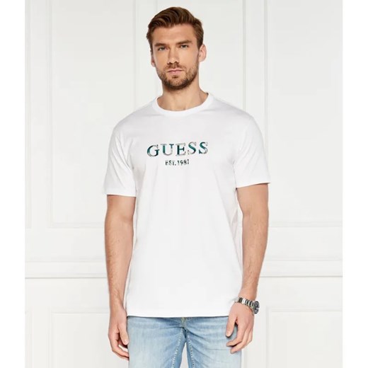 GUESS T-shirt | Regular Fit ze sklepu Gomez Fashion Store w kategorii T-shirty męskie - zdjęcie 184356108