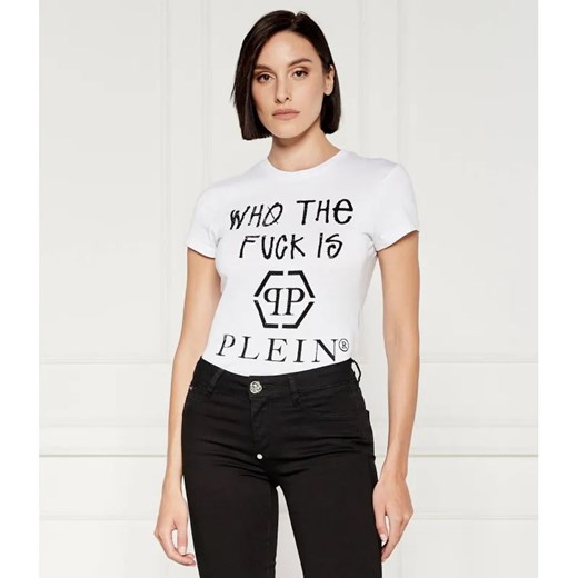 Philipp Plein T-shirt Sexy Pure | Slim Fit ze sklepu Gomez Fashion Store w kategorii Bluzki damskie - zdjęcie 184356137