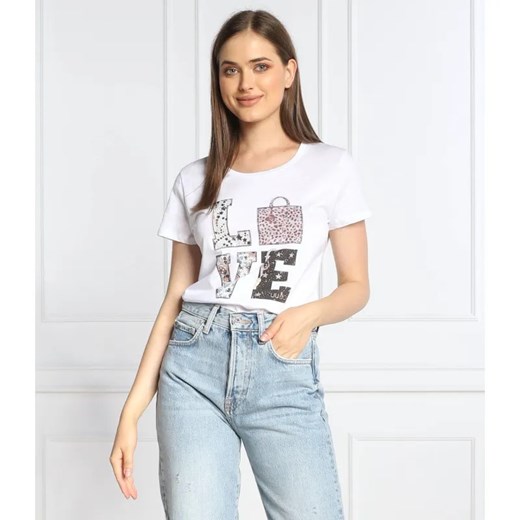 Liu Jo T-shirt | Regular Fit ze sklepu Gomez Fashion Store w kategorii Bluzki damskie - zdjęcie 184356156