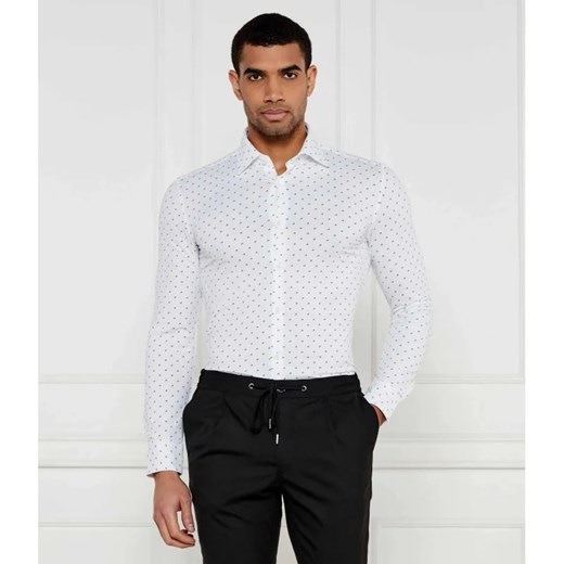 BOSS BLACK Koszula P-HANK-kent-C1-222 | Slim Fit ze sklepu Gomez Fashion Store w kategorii Koszule męskie - zdjęcie 184356159
