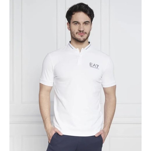 EA7 Polo | Regular Fit ze sklepu Gomez Fashion Store w kategorii T-shirty męskie - zdjęcie 184356197