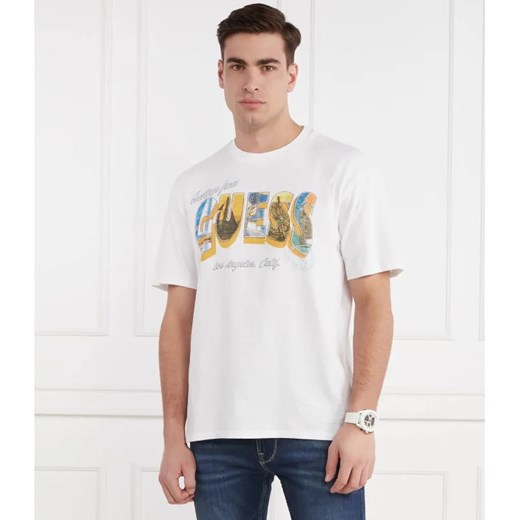 GUESS T-shirt | Classic fit ze sklepu Gomez Fashion Store w kategorii T-shirty męskie - zdjęcie 184356225