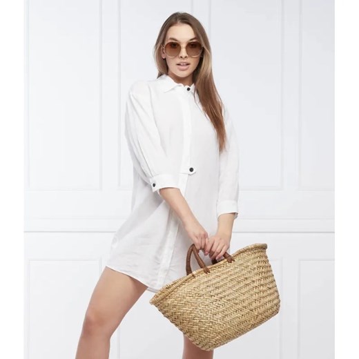 Peserico Jedwabna koszula | Oversize fit ze sklepu Gomez Fashion Store w kategorii Koszule damskie - zdjęcie 184356226