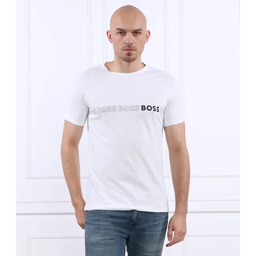 BOSS BLACK T-shirt | Slim Fit L okazja Gomez Fashion Store