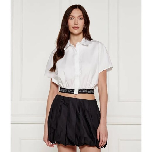 Karl Lagerfeld Jeans Koszula | Cropped Fit ze sklepu Gomez Fashion Store w kategorii Koszule damskie - zdjęcie 184356257