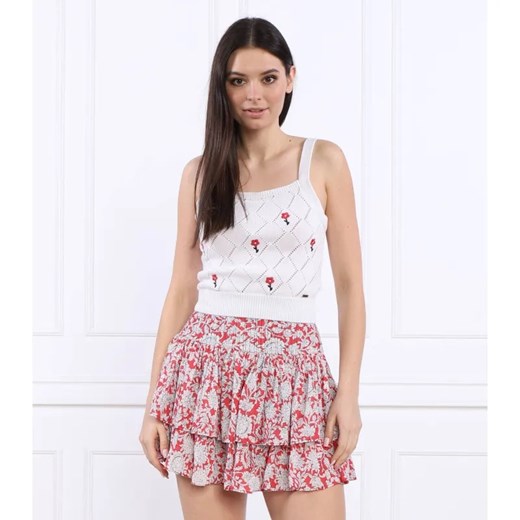 Pepe Jeans London Top FLORA | Cropped Fit ze sklepu Gomez Fashion Store w kategorii Bluzki damskie - zdjęcie 184356265