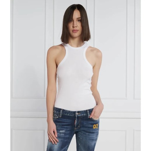 DONDUP - made in Italy Top CANOTTA | Slim Fit ze sklepu Gomez Fashion Store w kategorii Bluzki damskie - zdjęcie 184356269