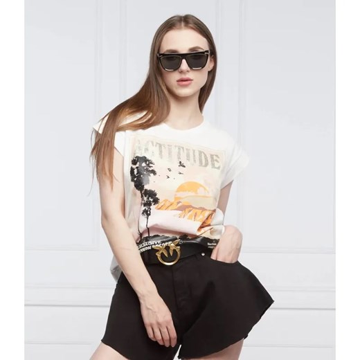 Twinset Actitude T-shirt | Regular Fit ze sklepu Gomez Fashion Store w kategorii Bluzki damskie - zdjęcie 184356295