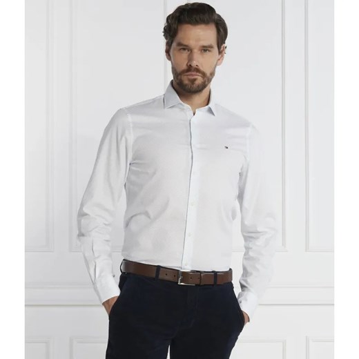 Tommy Hilfiger Koszula CL-W DOBBY PRINT SF | Slim Fit ze sklepu Gomez Fashion Store w kategorii Koszule męskie - zdjęcie 184356325