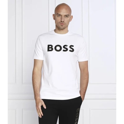 BOSS BLACK T-shirt Tiburt | Regular Fit ze sklepu Gomez Fashion Store w kategorii T-shirty męskie - zdjęcie 184356337