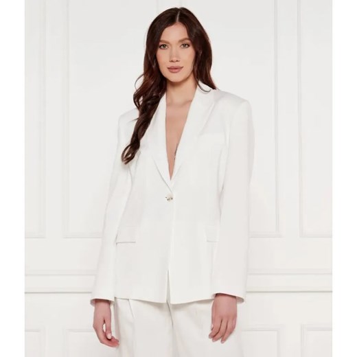 Pinko Marynarka | Regular Fit | z dodatkiem lnu ze sklepu Gomez Fashion Store w kategorii Marynarki damskie - zdjęcie 184356359
