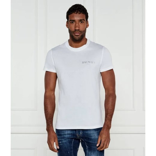 Balmain T-shirt VINTAGE | Slim Fit ze sklepu Gomez Fashion Store w kategorii T-shirty męskie - zdjęcie 184356377