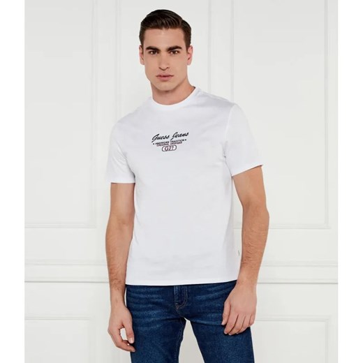 Guess Jeans T-shirt | Slim Fit ze sklepu Gomez Fashion Store w kategorii T-shirty męskie - zdjęcie 184356415