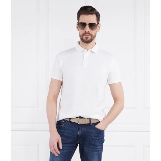Joop! Jeans Polo Loxias | Regular Fit | z dodatkiem lnu ze sklepu Gomez Fashion Store w kategorii T-shirty męskie - zdjęcie 184356419