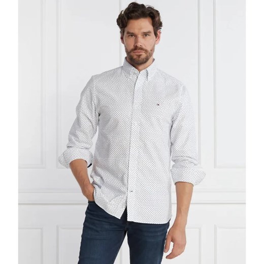 Tommy Hilfiger Koszula OXFORD DOT PRINT RF | Regular Fit ze sklepu Gomez Fashion Store w kategorii Koszule męskie - zdjęcie 184356425