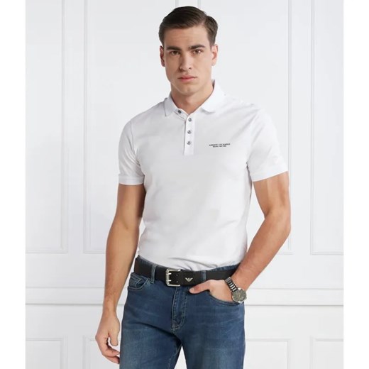 Armani Exchange Polo | Regular Fit ze sklepu Gomez Fashion Store w kategorii T-shirty męskie - zdjęcie 184356467