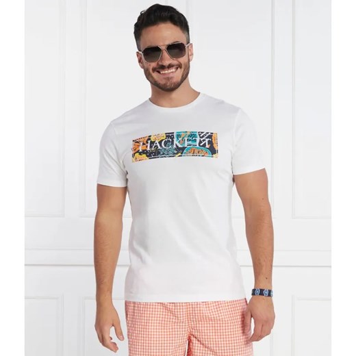 Hackett London T-shirt | Classic fit ze sklepu Gomez Fashion Store w kategorii T-shirty męskie - zdjęcie 184356477