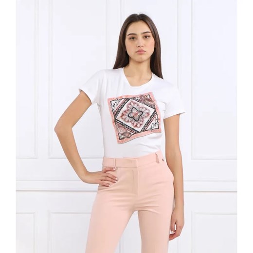 Liu Jo T-shirt | Slim Fit ze sklepu Gomez Fashion Store w kategorii Bluzki damskie - zdjęcie 184356496