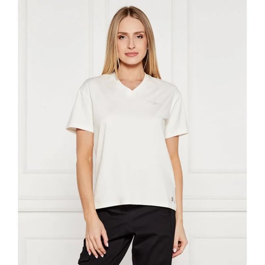 Aeronautica Militare T-shirt | Regular Fit ze sklepu Gomez Fashion Store w kategorii Bluzki damskie - zdjęcie 184356536