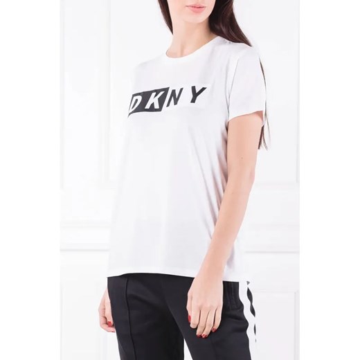 DKNY Sport T-shirt | Regular Fit ze sklepu Gomez Fashion Store w kategorii Bluzki damskie - zdjęcie 184356548