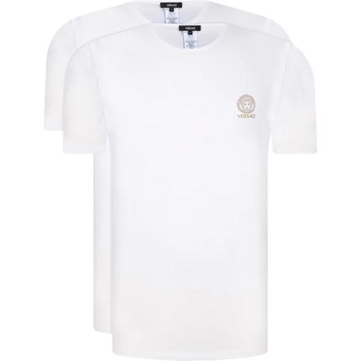 Versace T-shirt 2-pack | Slim Fit ze sklepu Gomez Fashion Store w kategorii T-shirty męskie - zdjęcie 184356597